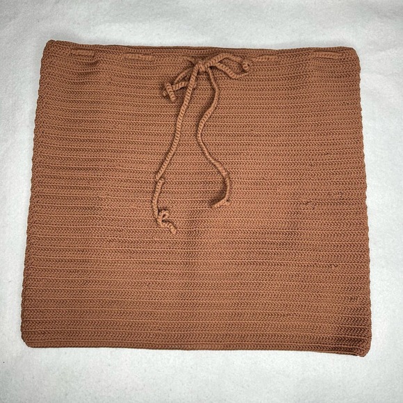 SKIMS Crochet Swim Mini Skirt in Jasper Size 4X NWT Orig $148 - Picture 2 of 7